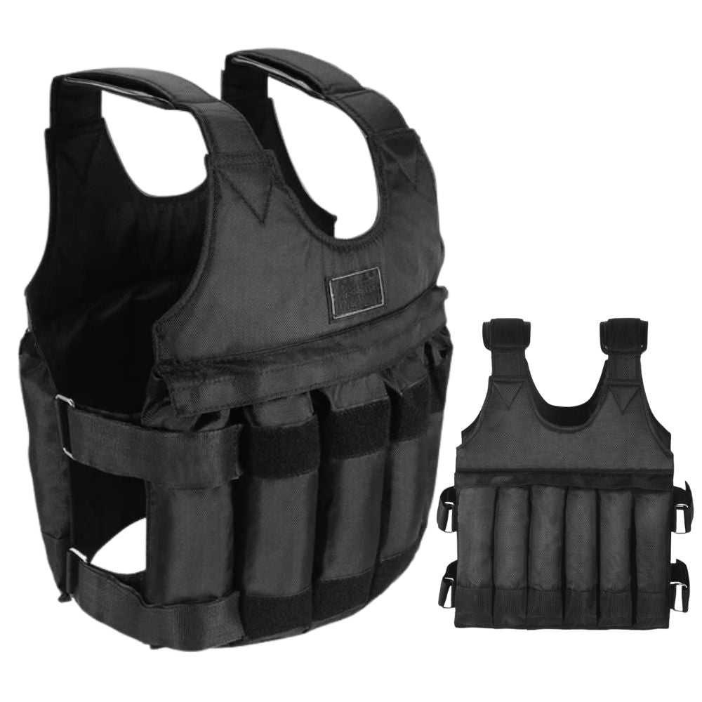 110 Pound Adjustable Exercise Weighted Vest - Belvarden