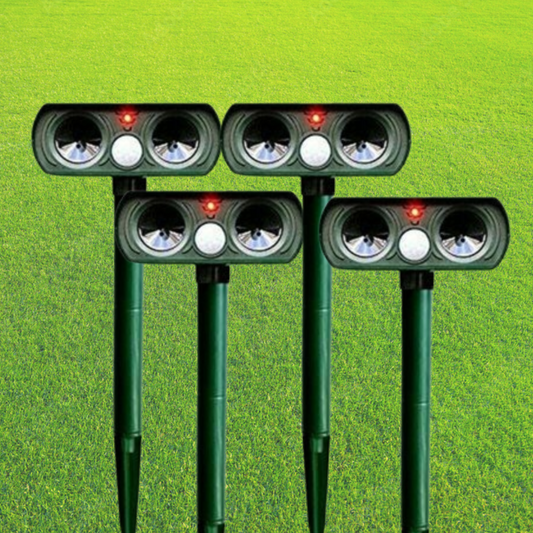 Infrared Solar Powered Animal Pest Repeller - Belvarden