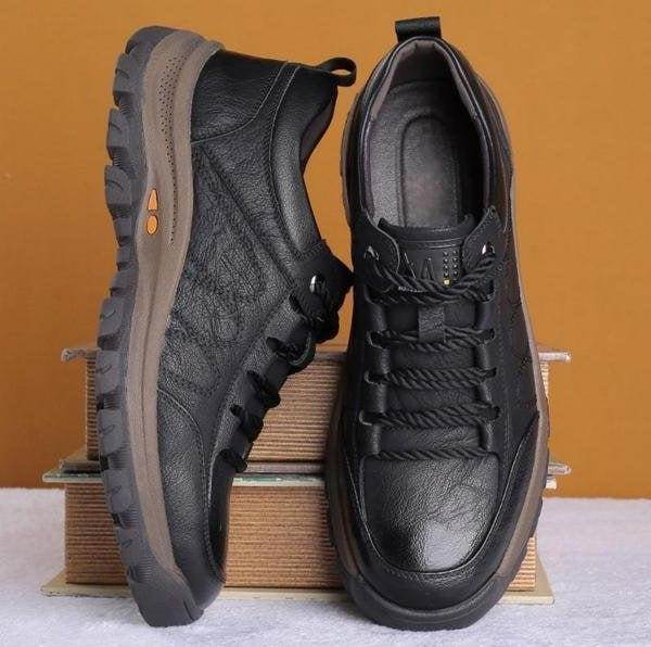 MEN'S ORTHOPEDIC LEATHER SHOES - Belvarden (6)