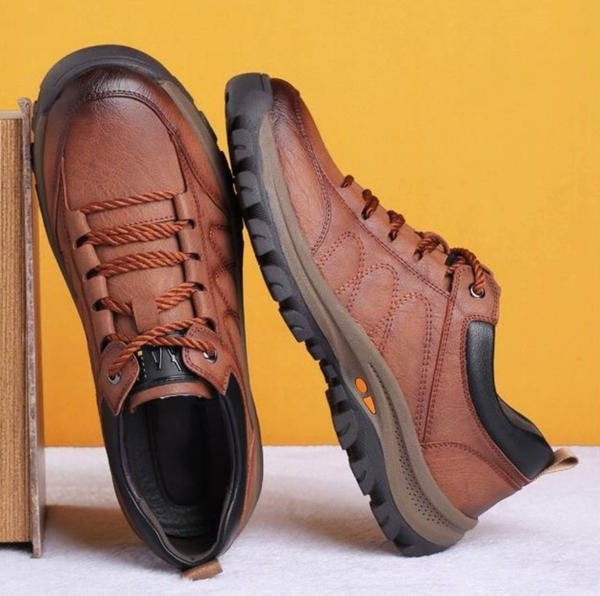 MEN'S ORTHOPEDIC LEATHER SHOES - Belvarden (7)